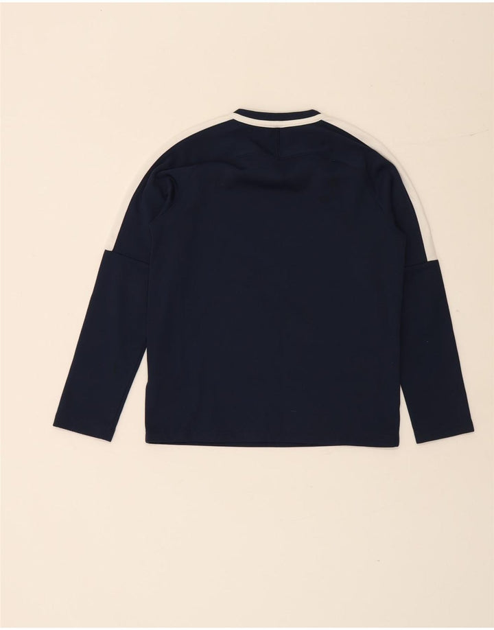 Nike Boys Dri Fit Top Langærmet 10-11 år Medium Navyblå Polyester