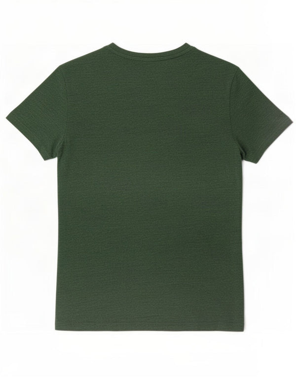 Superdry Mens Graphic T-Shirt Top Medium Green Cotton