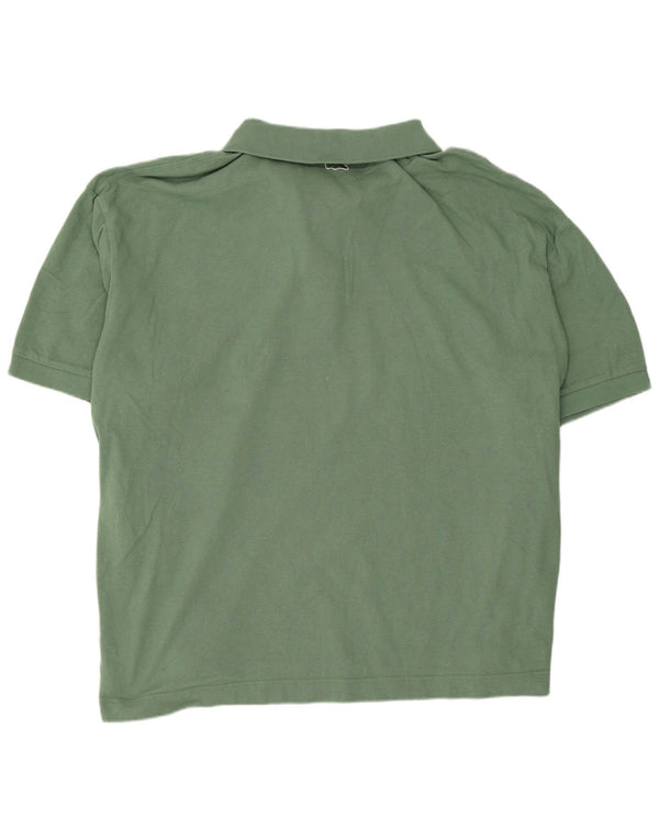 Lacoste Herre Loose Fit Polo Shirt Størrelse 9 4XL Grøn Bomuld