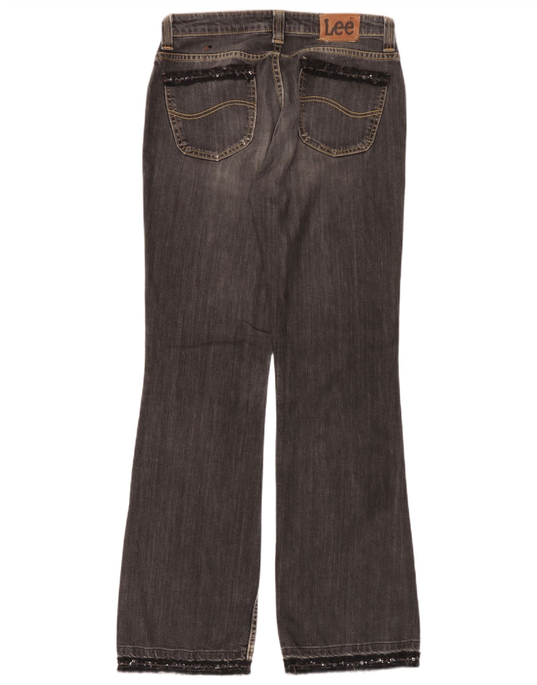 Lee Dame Desoto Bootcut Jeans W32 L33 Grå Bomuld