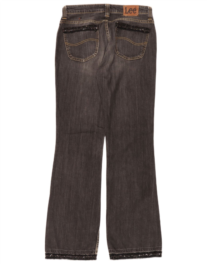 Lee Dame Desoto Bootcut Jeans W32 L33 Grå Bomuld