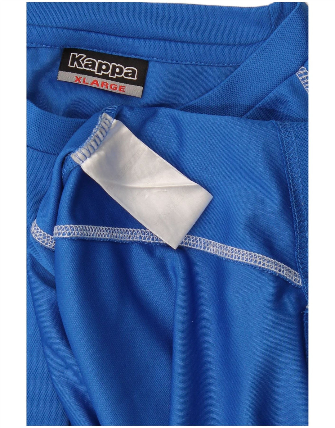 KAPPA Herre grafisk T-shirt Top XL Blå