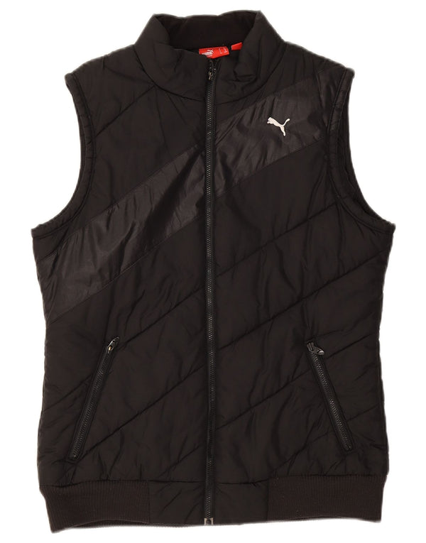 Puma Girls Polstret Gilet 15-16 år Sort