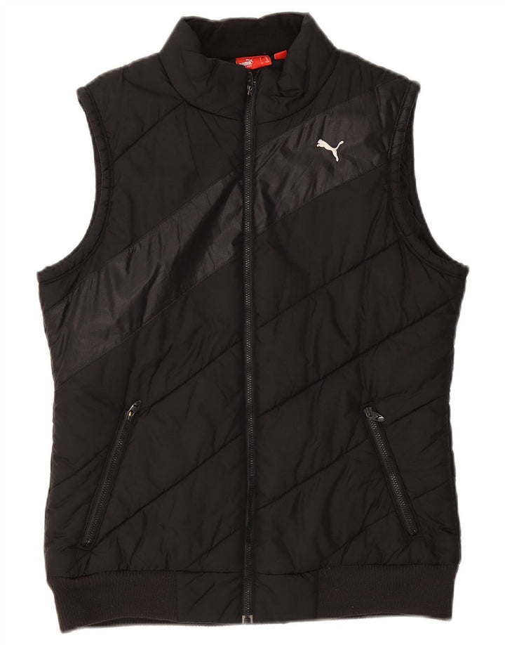 Puma Girls Polstret Gilet 15-16 år Sort
