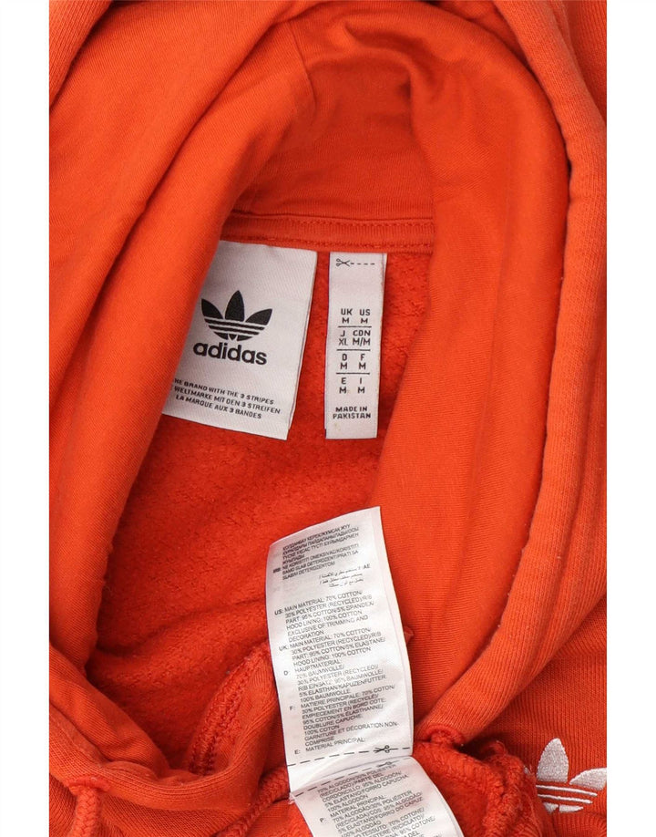 Adidas Herre hættetrøje Jumper Medium Orange Bomuld