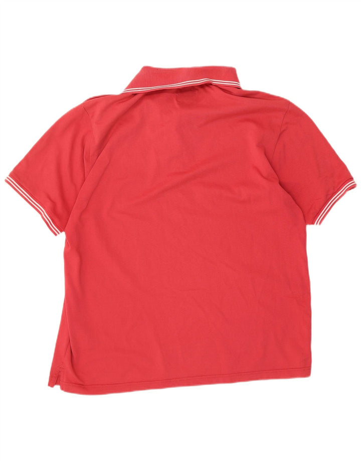 CHAMPION Herre Easy Fit Polo Shirt Large Red