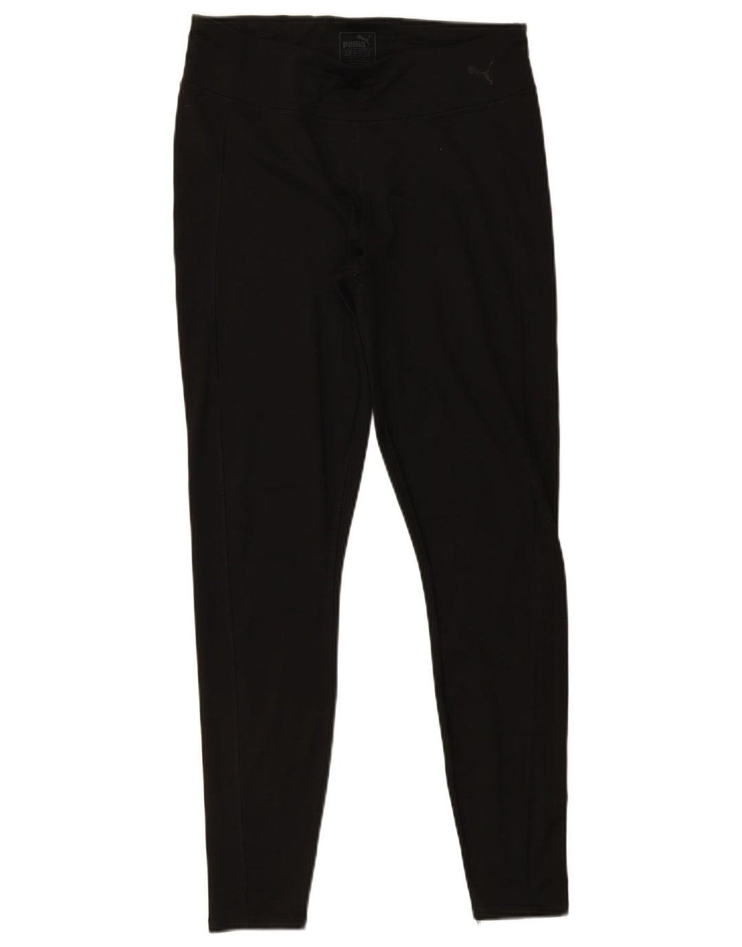 PUMA Womens Leggings UK 16 Large Black Polyester