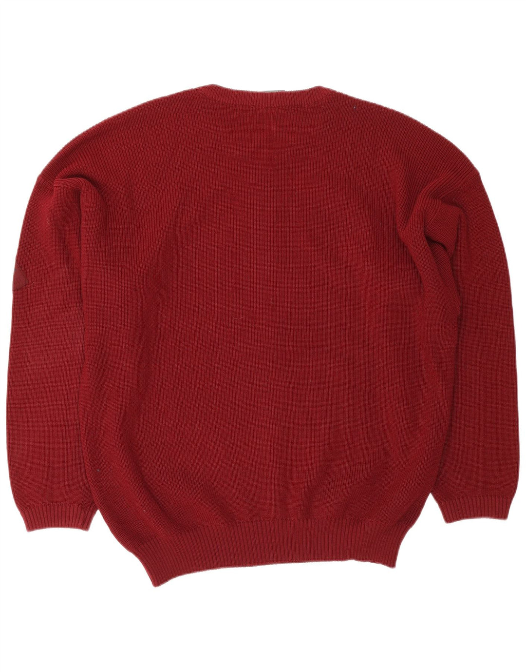 North Pole Herre Crew Neck Jumper Sweater XL Burgundy Wool