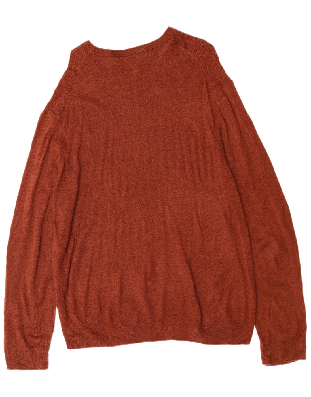 DOCKERS Herre Boat Neck Jumper Sweater XL Brun Akryl