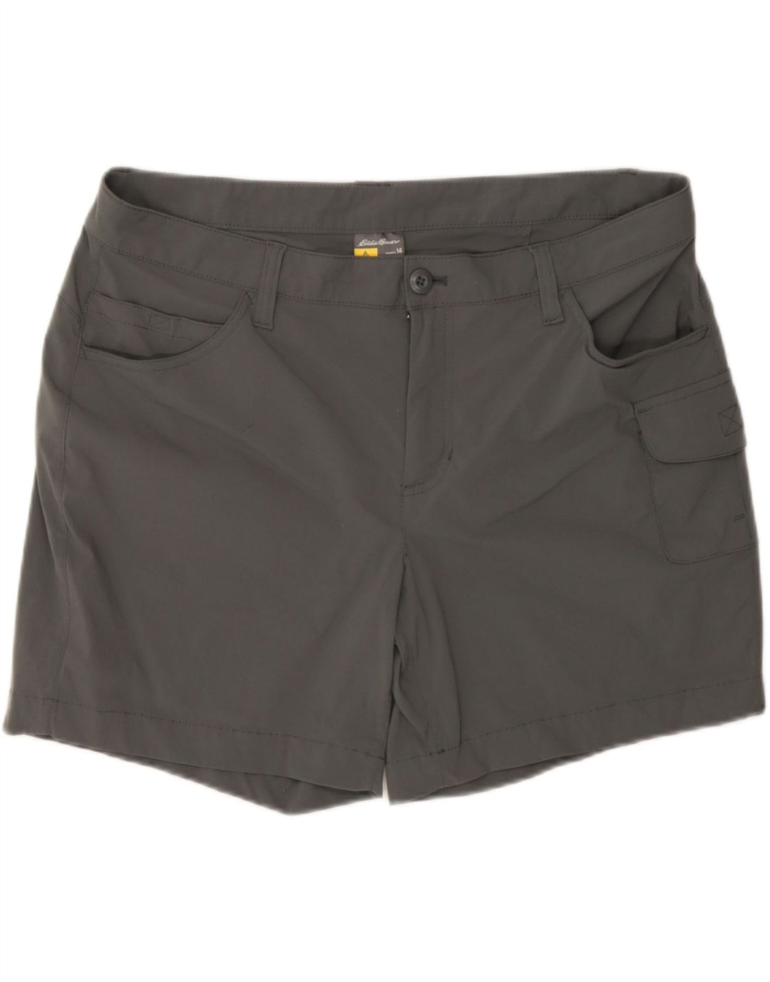 EDDIE BAUER Womens Cargo Shorts US 14 XL W36  Grey Nylon Vintage Eddie Bauer and Second-Hand Eddie Bauer from Messina Hembry 