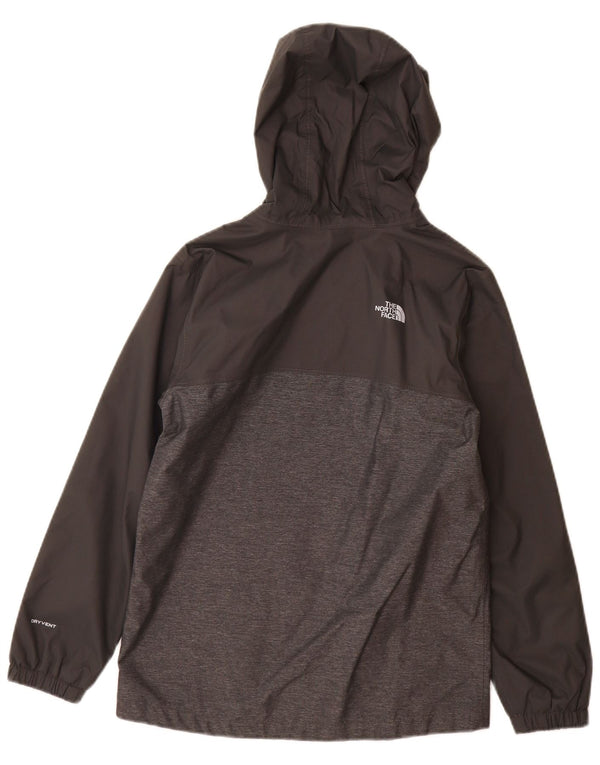 The North Face Regnjakke med hætte til drenge 9-10 år Medium Grey Colourblock