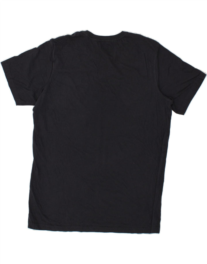 EDDIE BAUER Mens T-Shirt Top XL Navy Blue Cotton Vintage Eddie Bauer and Second-Hand Eddie Bauer from Messina Hembry 
