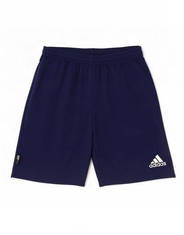 Adidas Mens Climalite Sport Shorts Small Navy Blue Polyester