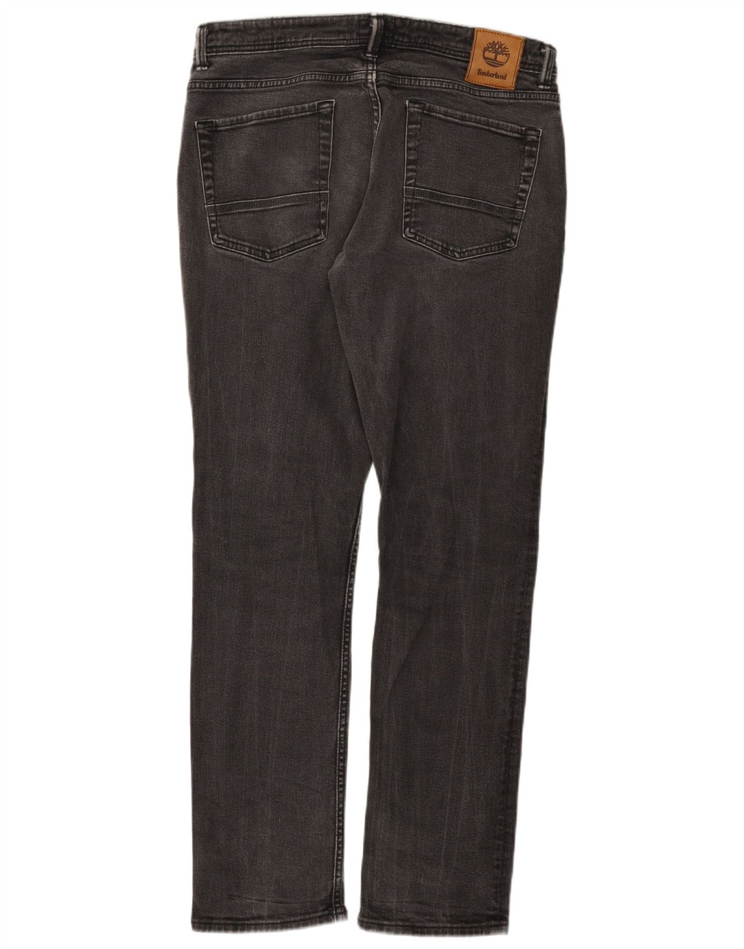 Timberland Dame Slim Jeans W32 L32 Grå Bomuld