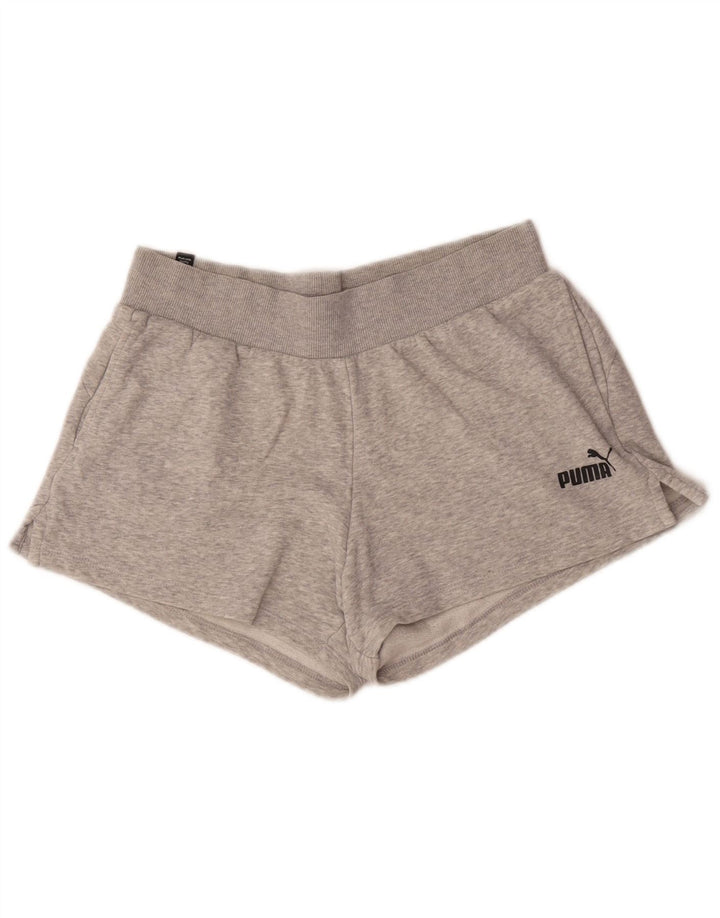 Puma sportsshorts til kvinder UK 14 mellemgrå bomuld