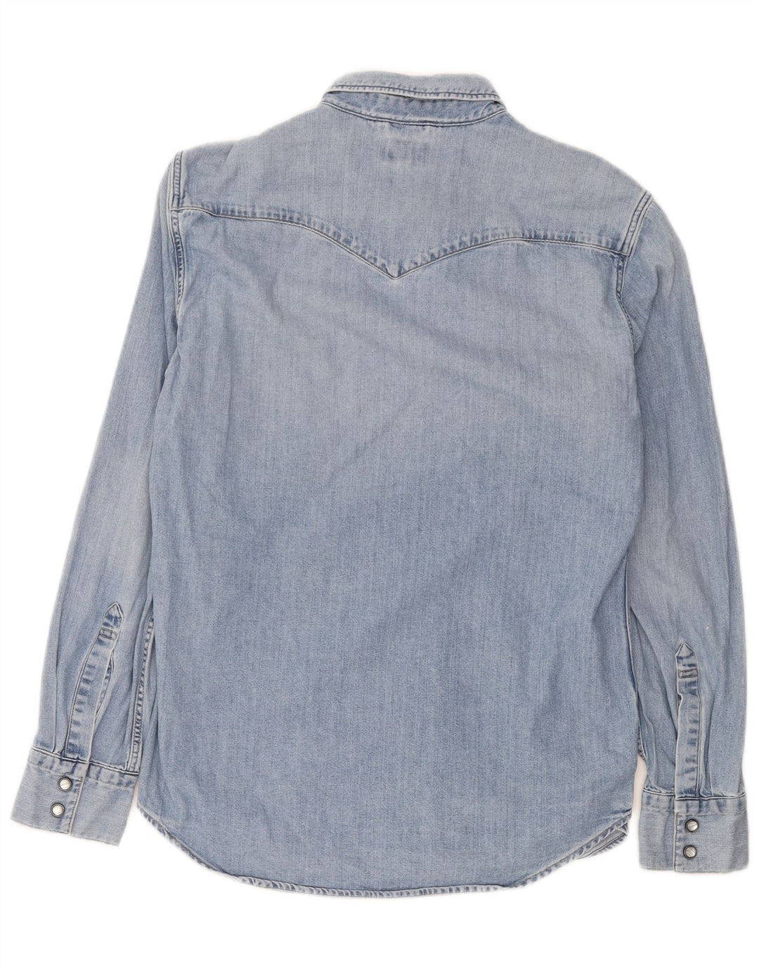 Levi's Denimskjorte til mænd, medium blå bomuld