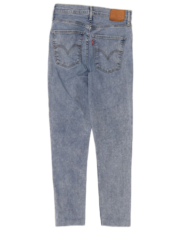 Levi's Kvinder Mile High Super Skinny Jeans W28 L26 Blå Bomuld