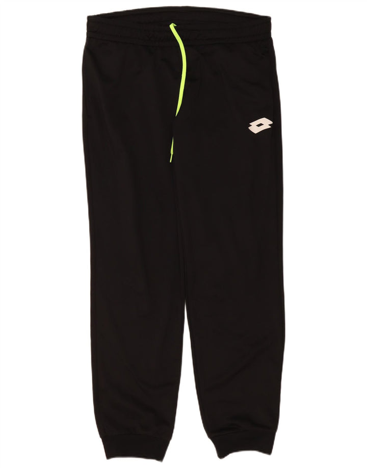 Lotto Herre træningsdragt Bukser Joggers Medium Sort Polyester