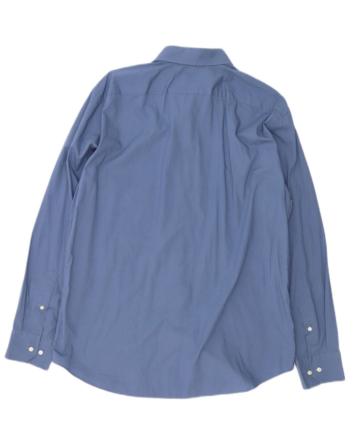 HUGO BOSS Herre Regular Fit skjorte str. 17 1/2 XL Marineblå