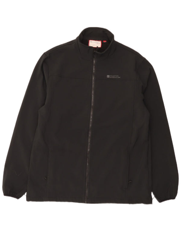 Mountain Warehouse Herre træningsdragt Topjakke Stor Sort Polyester