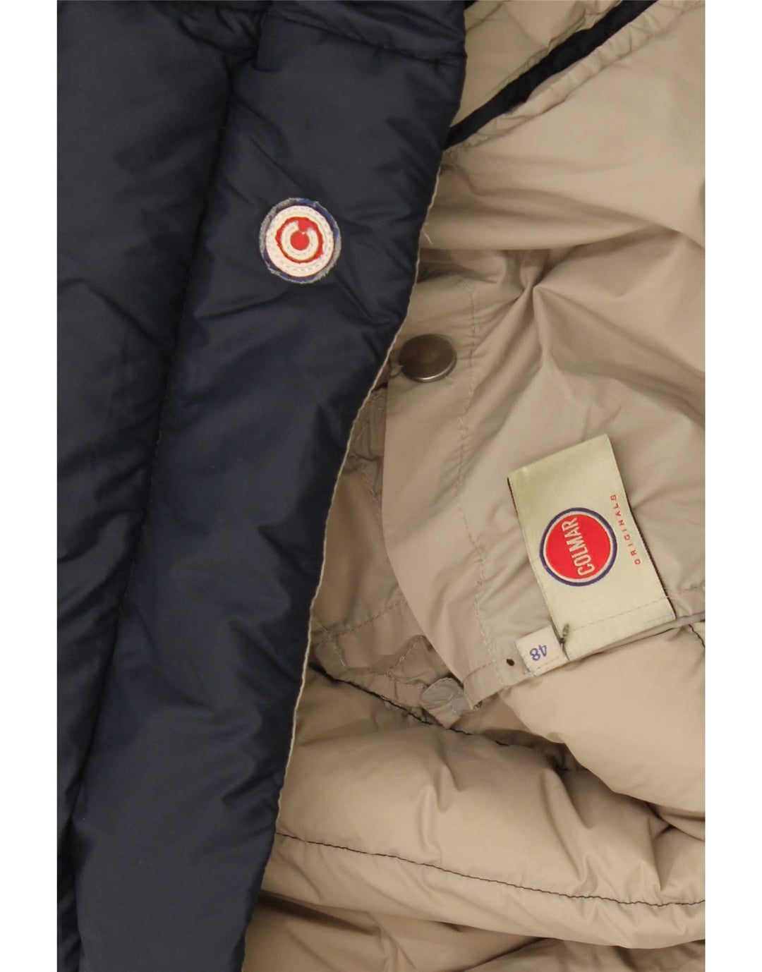 Colmar Polstret hættejakke til mænd IT 48 Medium Navy Blue