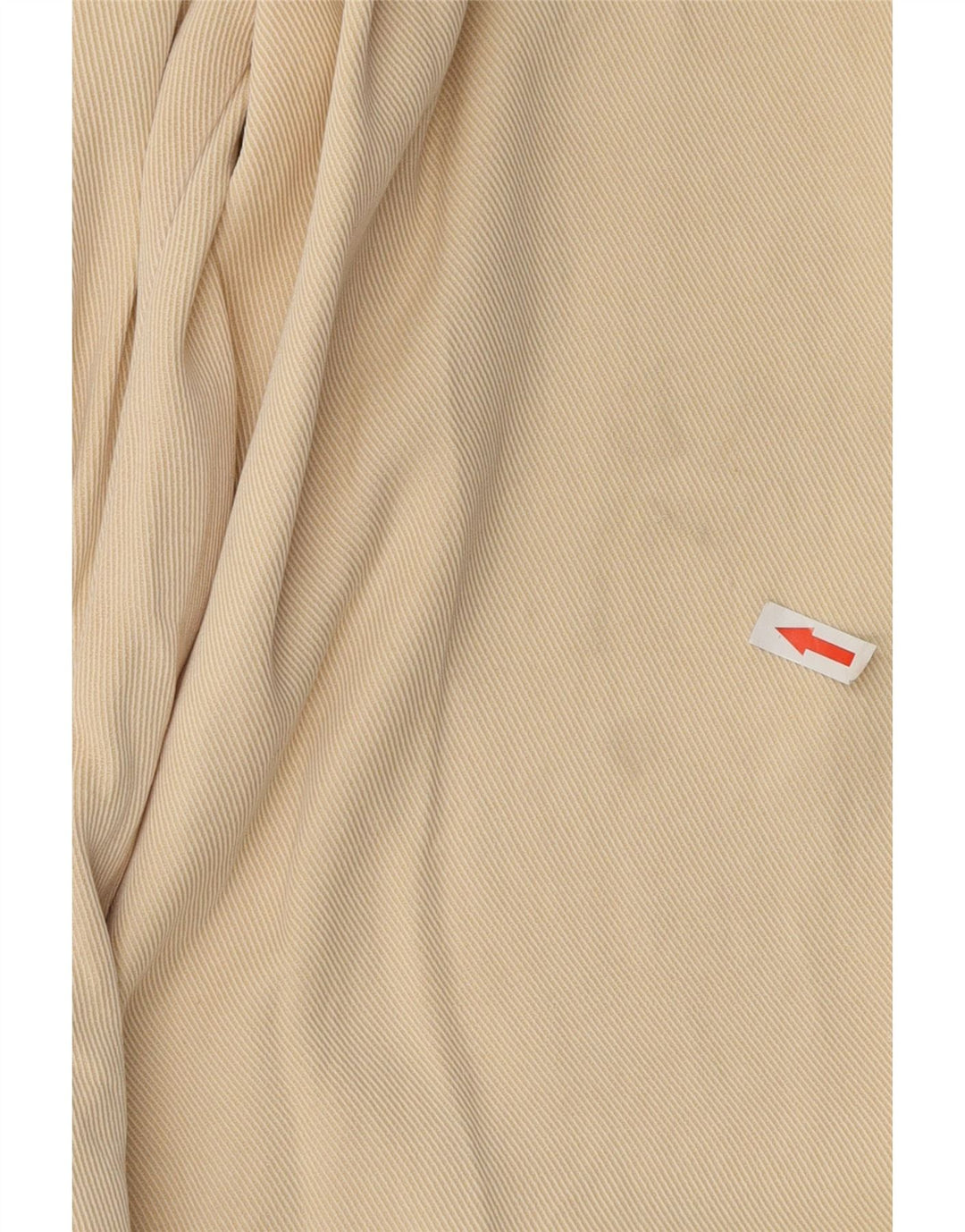 Massimo Dutti Dame Cropped Trousers EU 38 Small W28 L24 Beige Lyocell