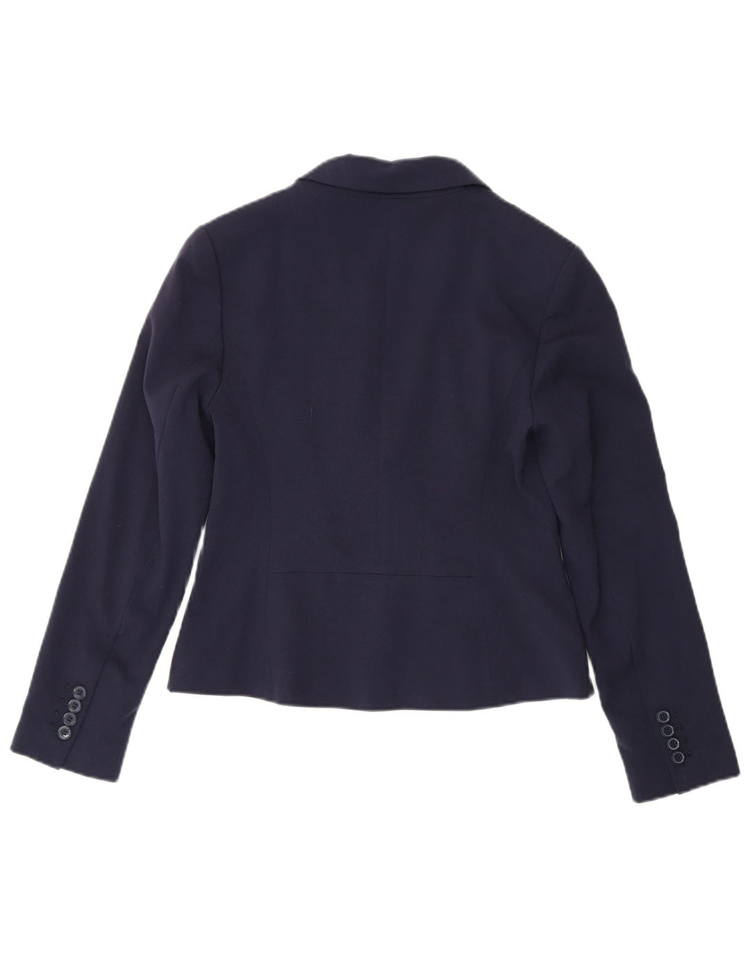 Marks & Spencer Dame 2 Button Blazer Jacket UK 8 Small Navy Blue