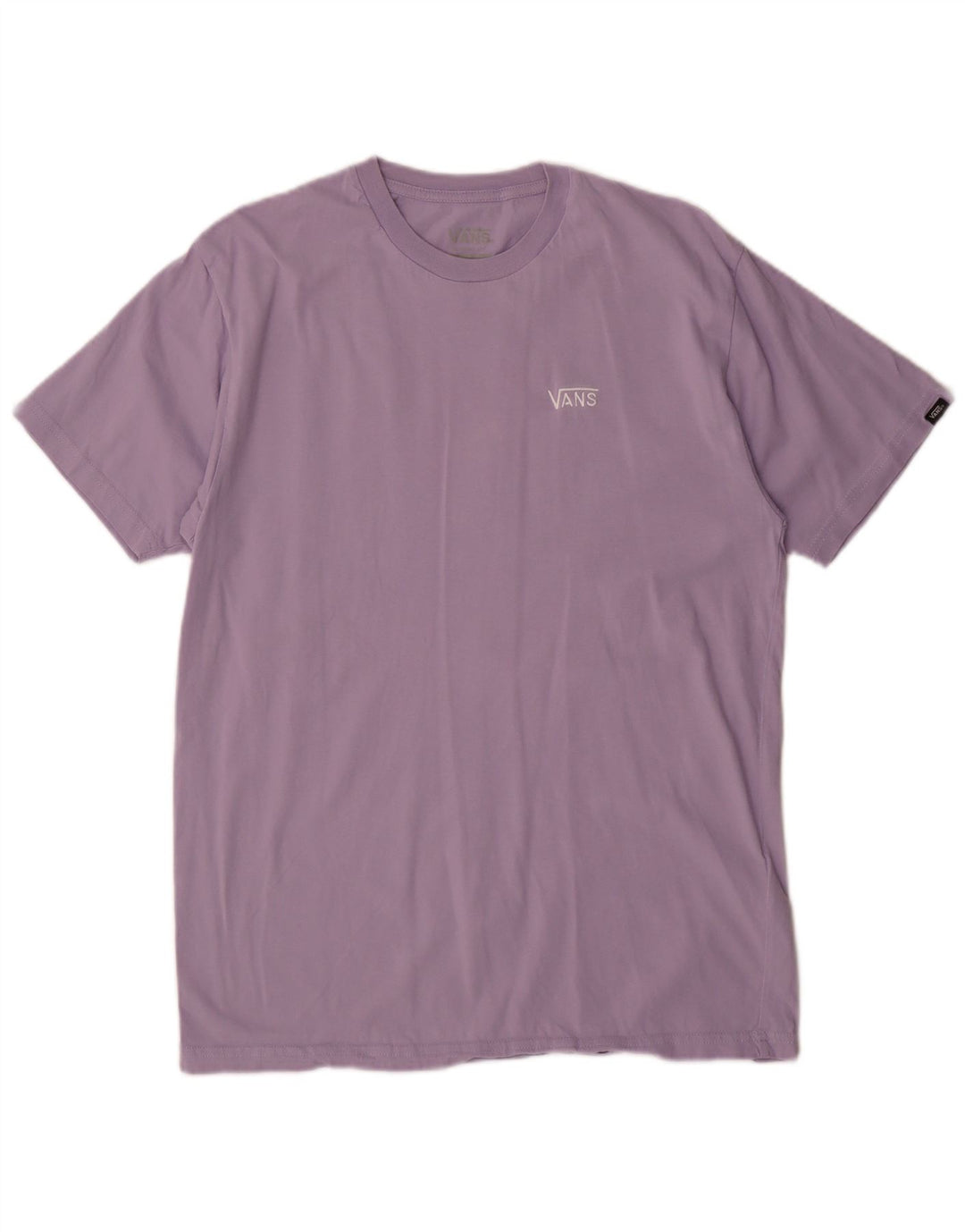 Vans Herre Classic Fit T-Shirt Top Medium Lilla Bomuld
