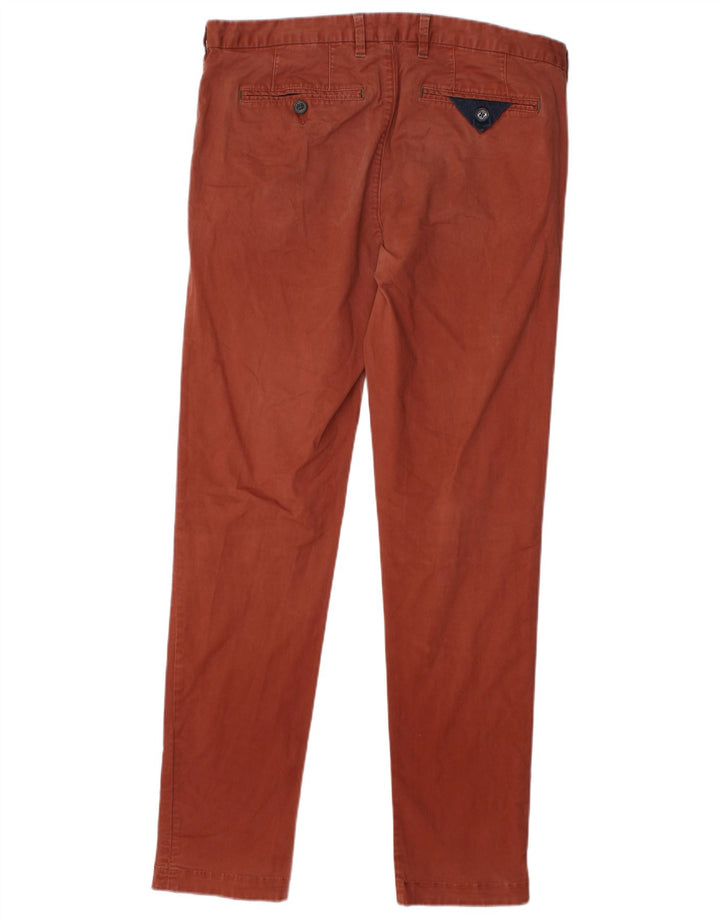 Ted Baker Herre Slim Chino Bukser W34 L33 Brun Bomuld