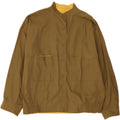 VINTAGE Womens Reversible Jacket UK 18 XL Khaki Vintage Vintage and Second-Hand Vintage from Messina Hembry 