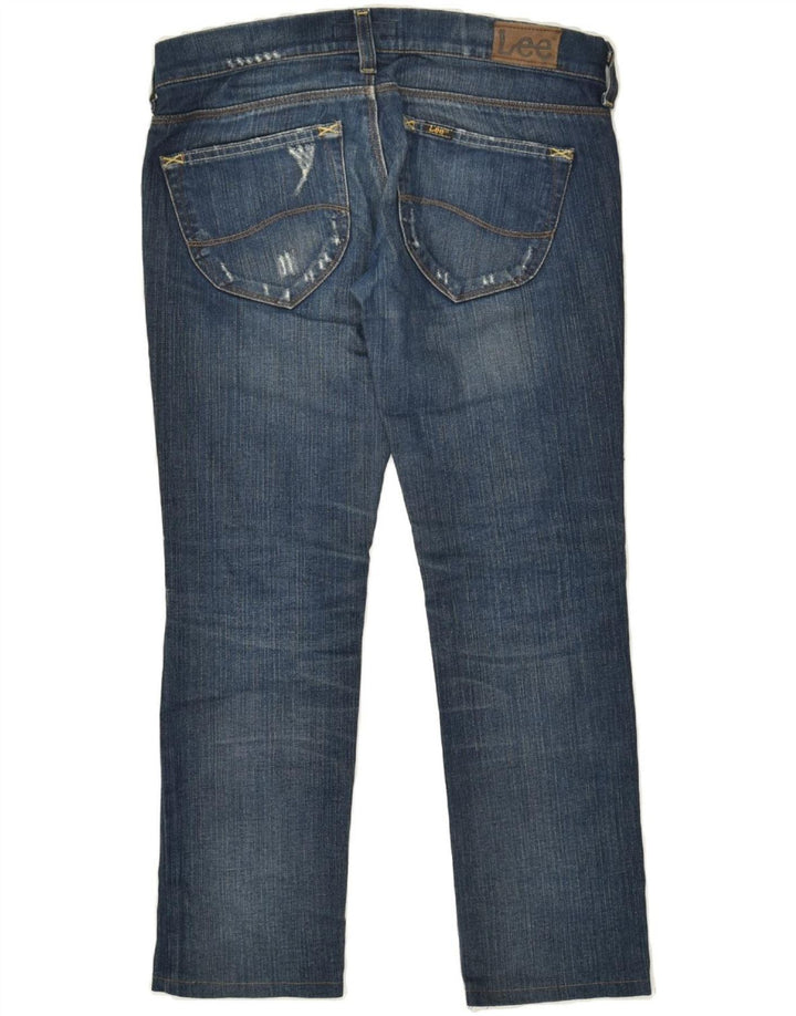 LEE Womens Low Waist Slim Jeans W29 L26  Blue | Vintage Lee | Thrift | Second-Hand Lee | Used Clothing | Messina Hembry 