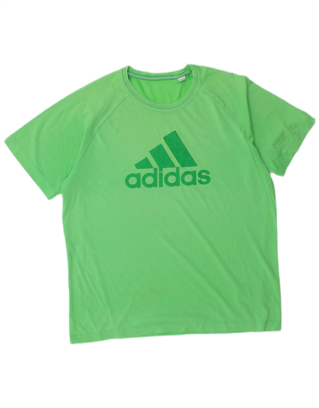 ADIDAS Grafisk T-shirt til mænd, stor grøn