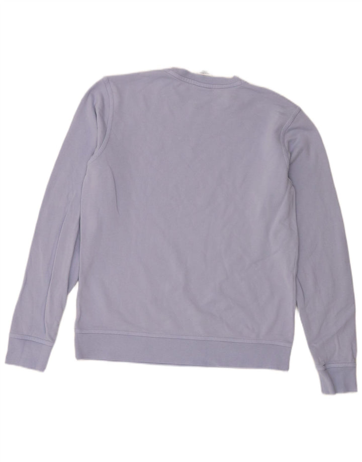 Nike Dame Sweatshirt Jumper UK 14 Medium Blue