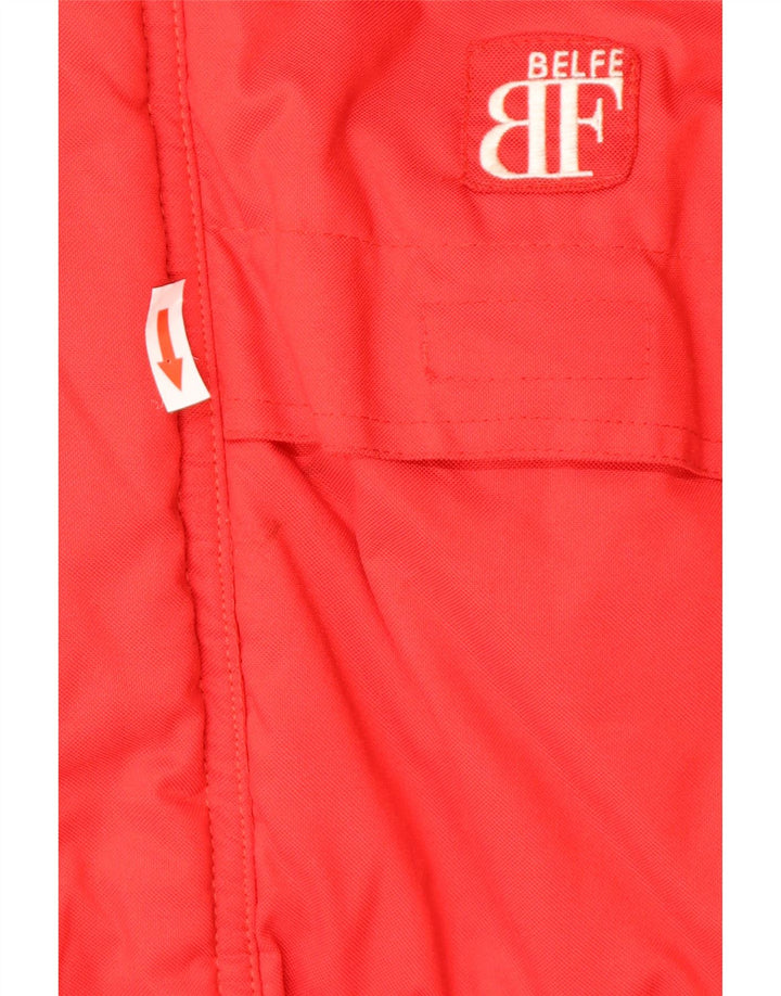 Belfe & Belfe Herre Loose Fit Polstret Jakke UK 36 Small Red