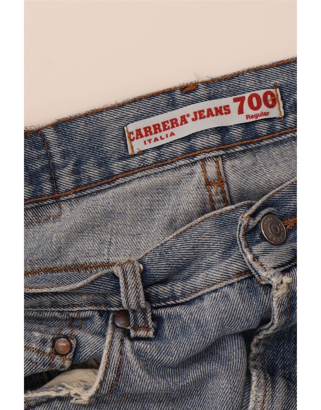 CARRERA Mens 700 Slim Jeans W34 L33 Blue Cotton Vintage Carrera and Second-Hand Carrera from Messina Hembry 