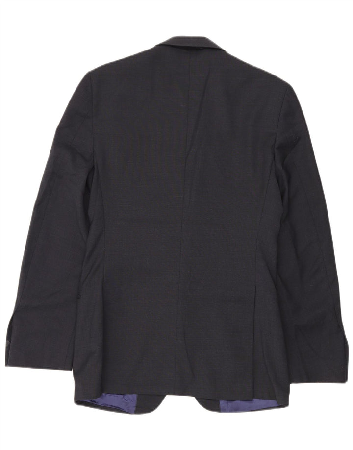 Marks & Spencer Herre 2-knaps blazerjakke UK 34 XS marineblå uld
