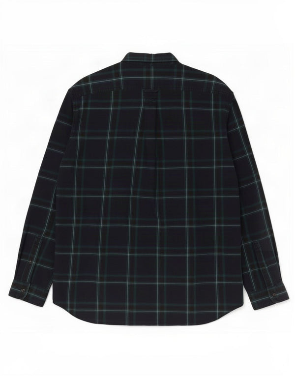 Timberland Herre Regular Fit Flannel Shirt 3XL Navy Blue Ternet Bomuld