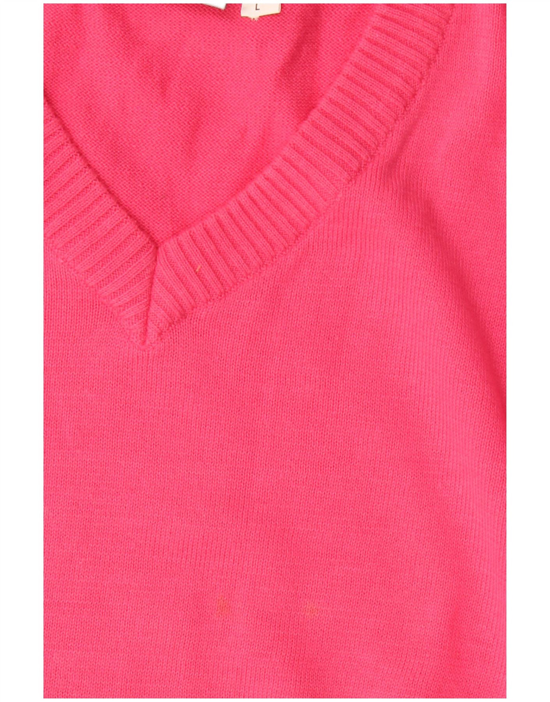 Lotto Dame V-hals sweater UK 16 Large Pink