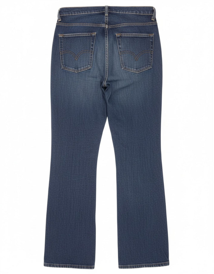 Lee Lige Jeans til kvinder W32 L29 Blå Bomuld