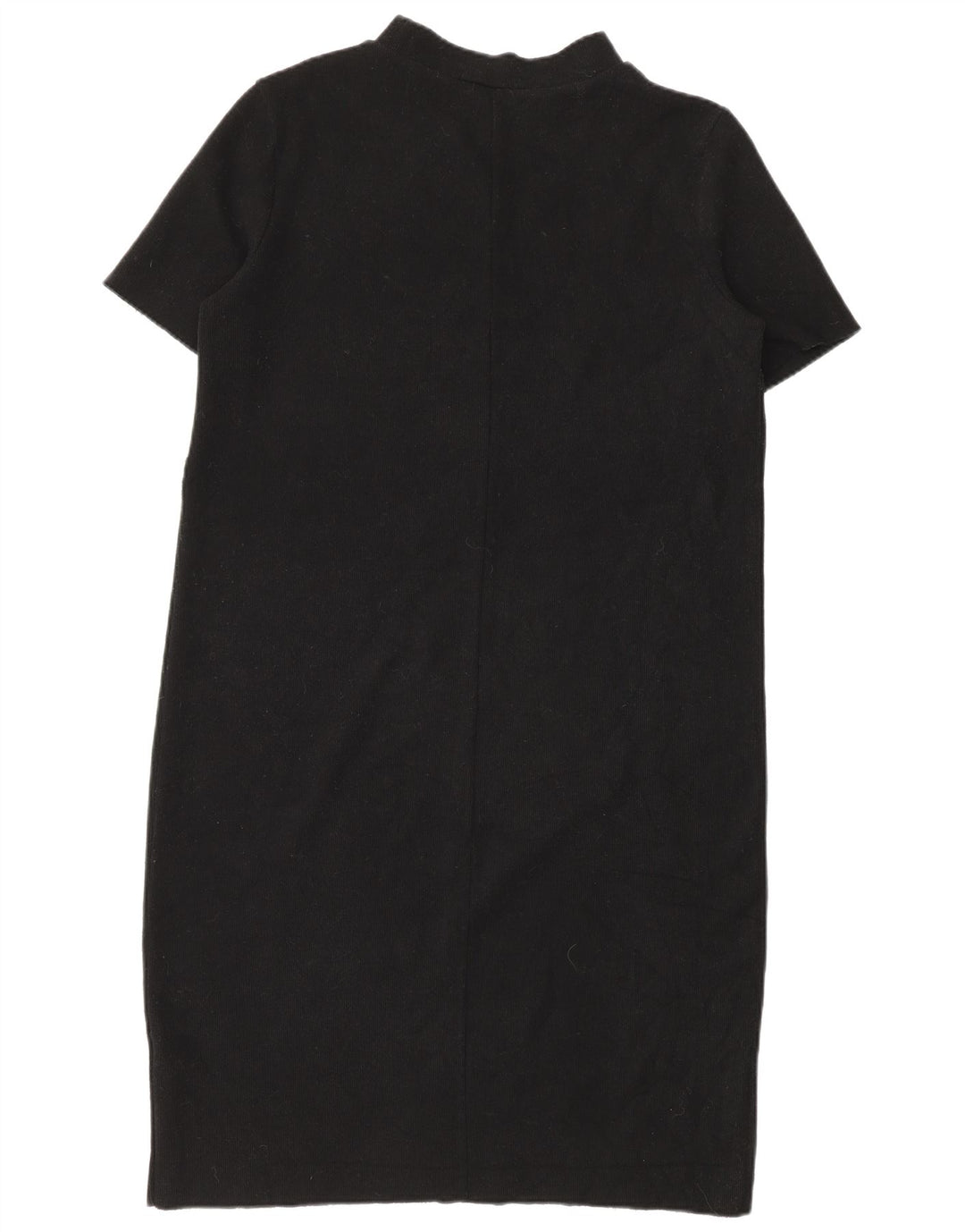 Zara Dame Trafaluc Shift Dress UK 14 Medium Sort Bomuld