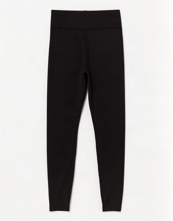 Nike Dame Dri Fit Crop Leggings UK 14 Medium Sort Polyester