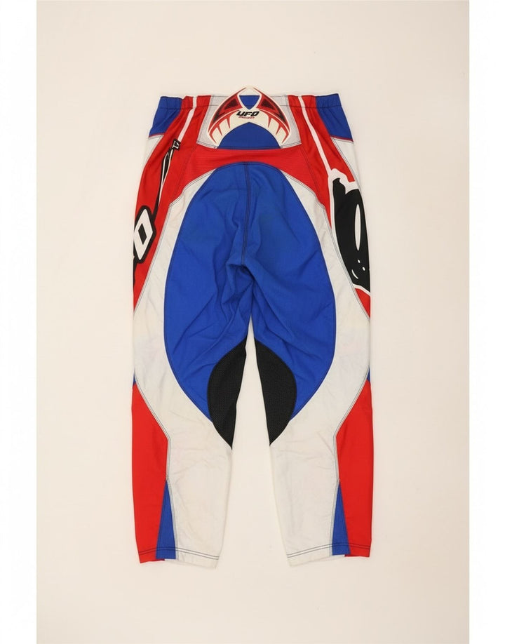 UFO Herre grafiske bukser IT 54 2XL W36 L32 Flerfarvet Colourblock