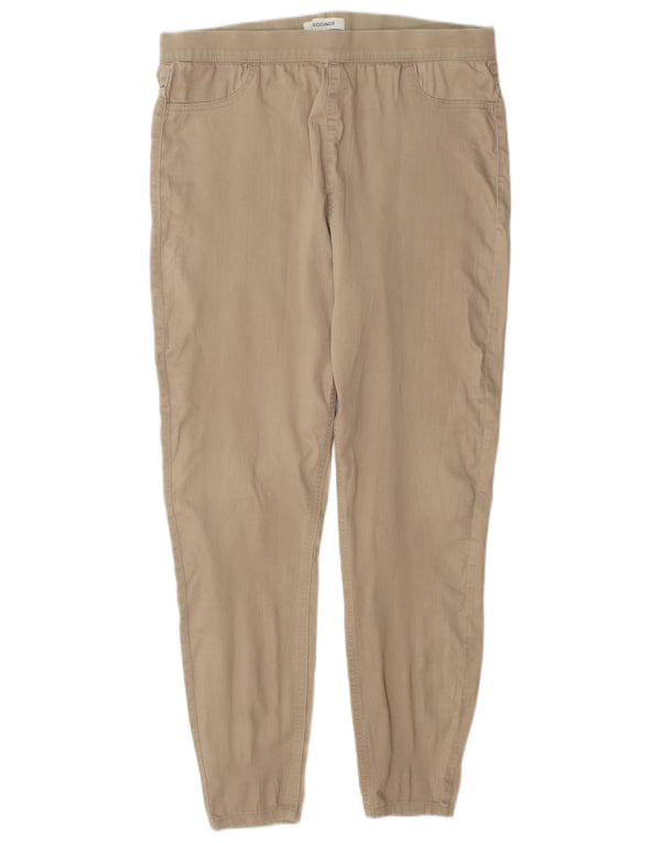 Marks & Spencer Dame Skinny Casual Bukser UK 16 Large W32 L29 Beige