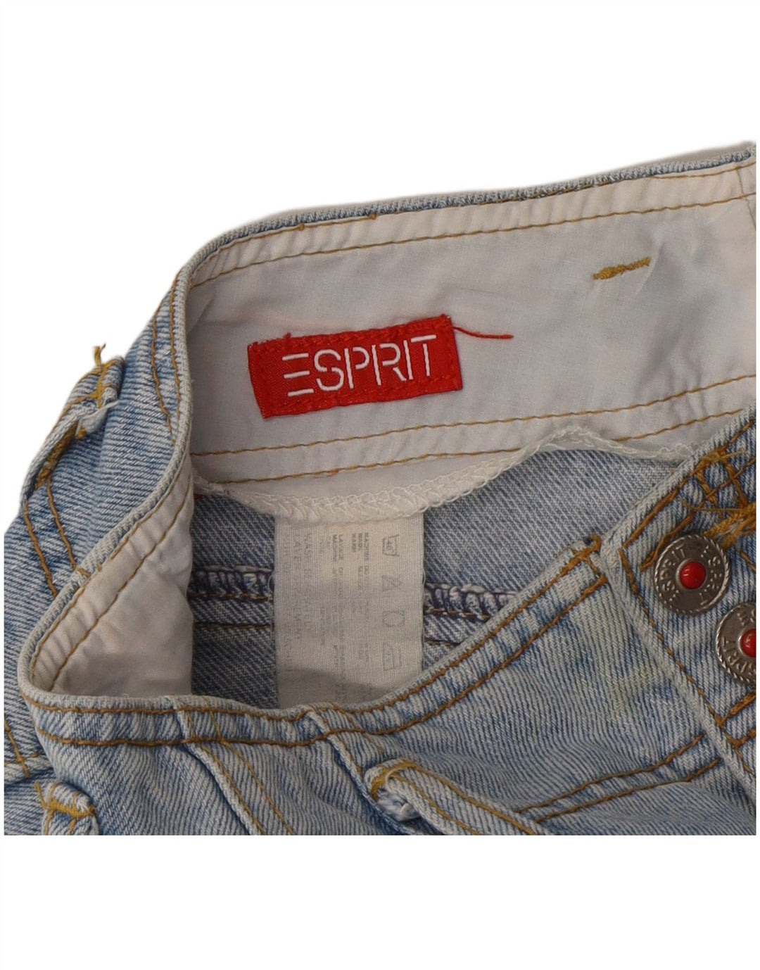 Esprit Dame denim Shorts W30 Medium Blue Bomuld