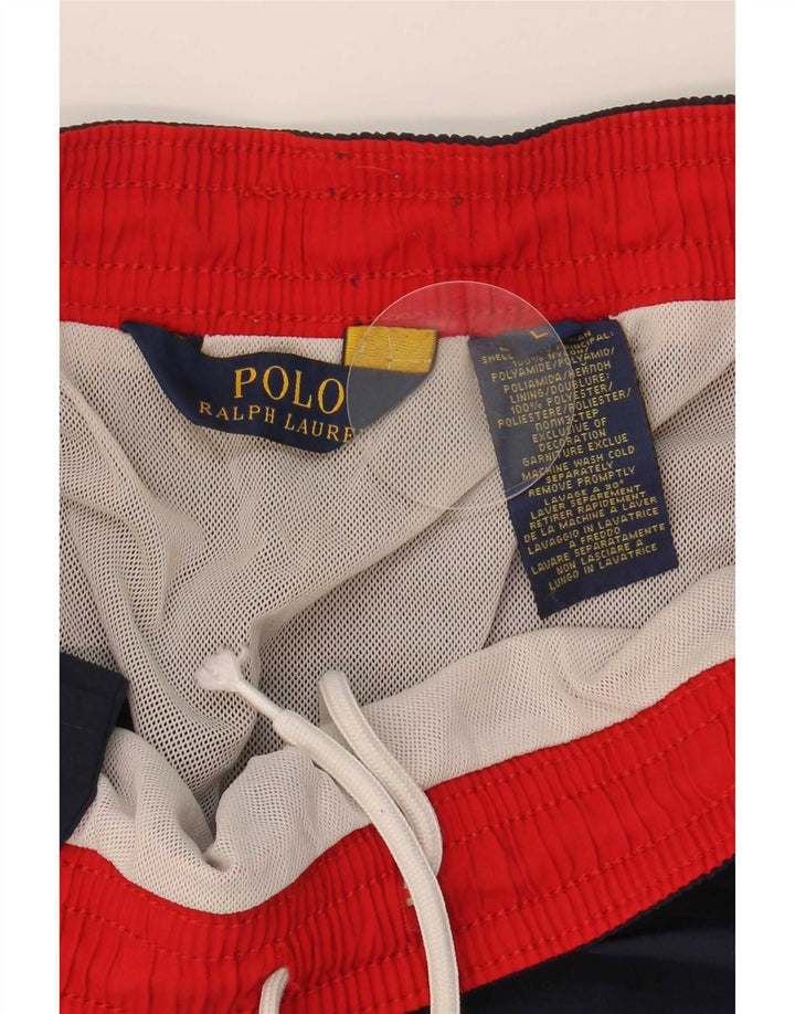 Polo Ralph Lauren Badeshorts til mænd store marineblå polyamid
