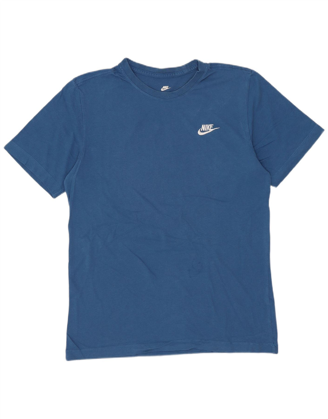 Nike T-shirt top til mænd, lille blå bomuld
