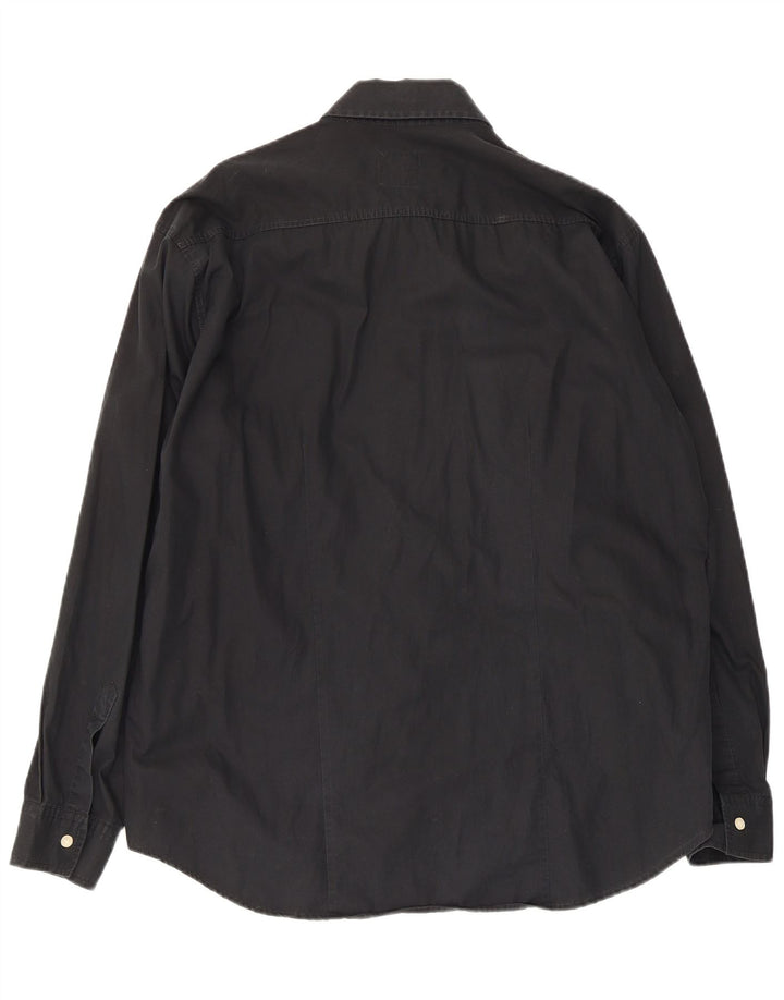 Levi's herreskjorte XL sort bomuld