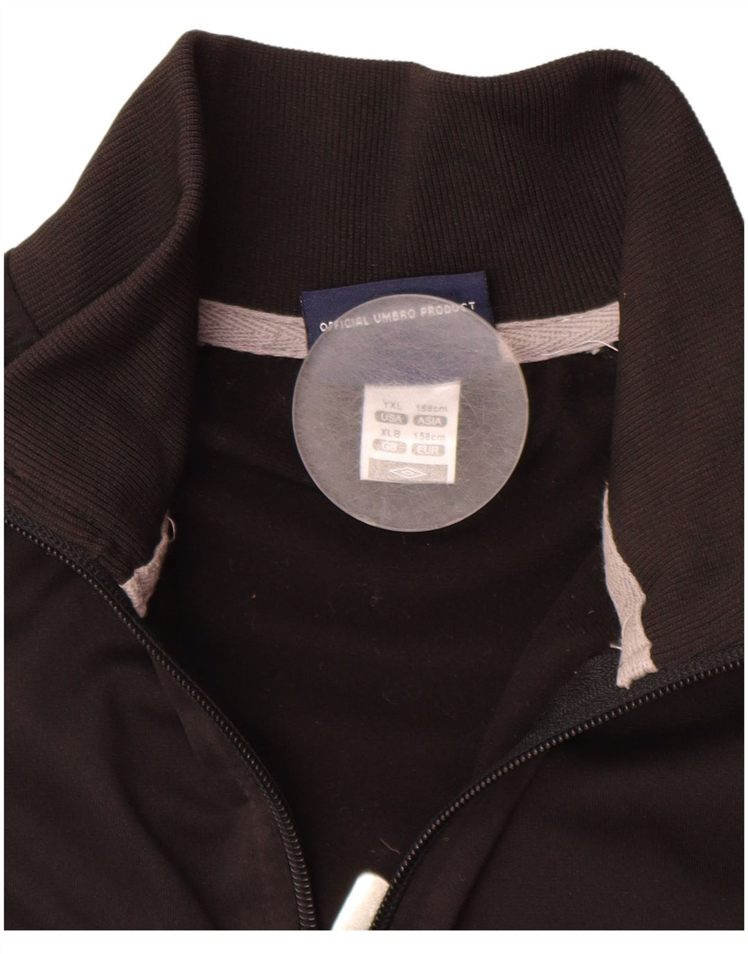 UMBRO Træningsdragt til drenge Topjakke 12-13 år XL Sort Polyester