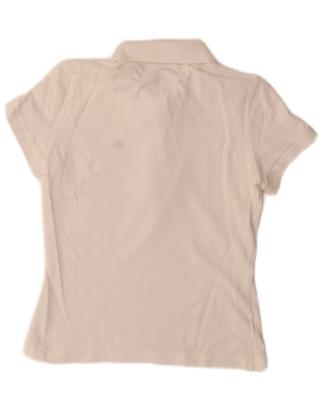 Lacoste Dame Polo Shirt Størrelse 38 Medium White