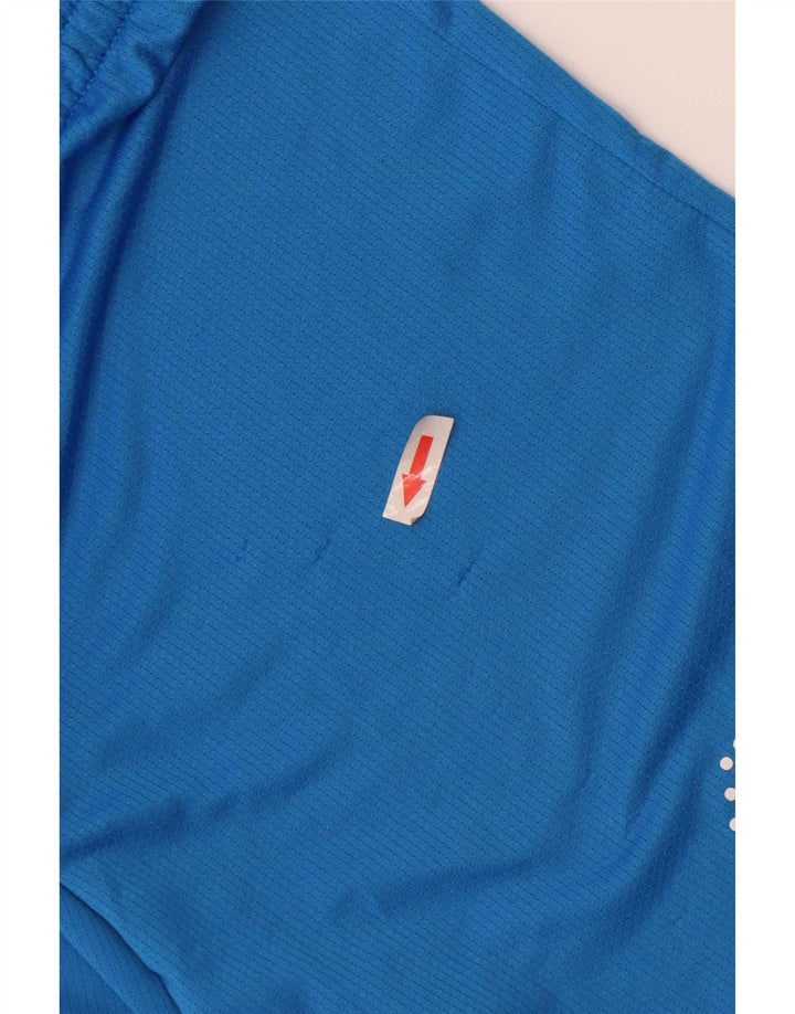 Adidas Herre grafiske sportsshorts Små blå polyester